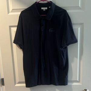 Lacoste Men's Dark Blue Polo Shirt